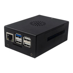 METAL CASE (with Cooling Fan External Antenna and Heatsink) for Orange Pi 4A  Orange Pi 3B V2.1